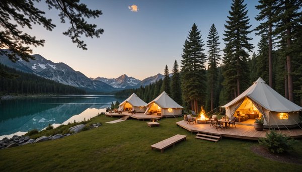 Le luxe en pleine nature : top des campings 5 étoiles
